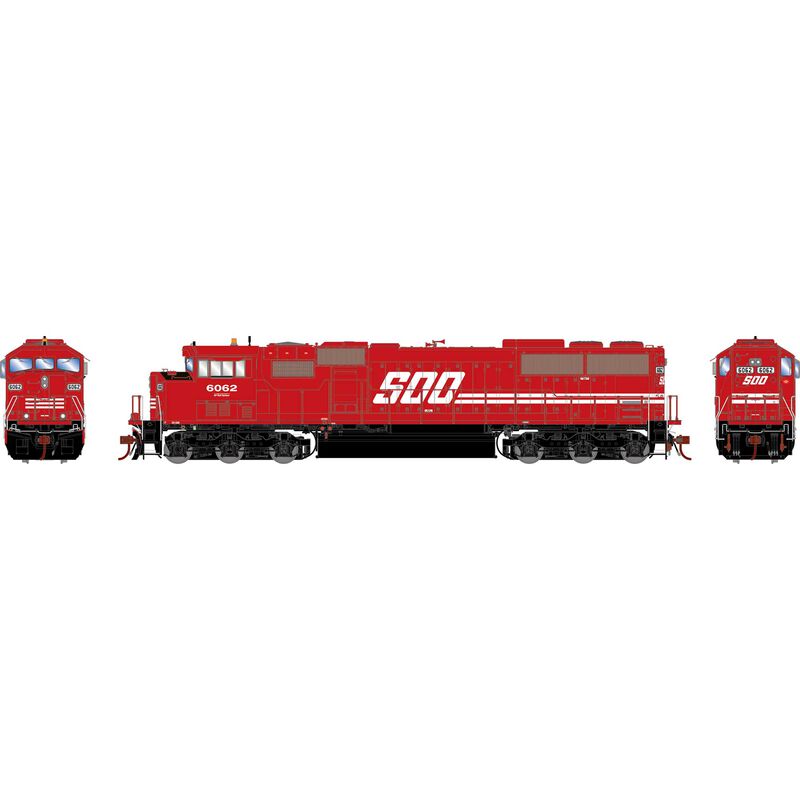 HO SD60M Tri-Clops (DC/Silent): CP #6258