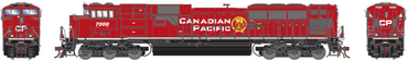 HO SD70ACU (DCC/Sound): CP #7006