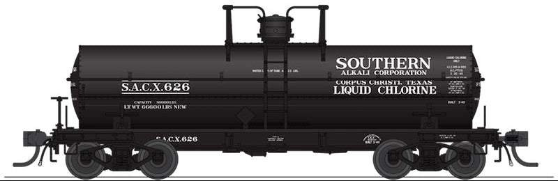 HO 6000 Gallon Tank Car: Southern Alkali #626