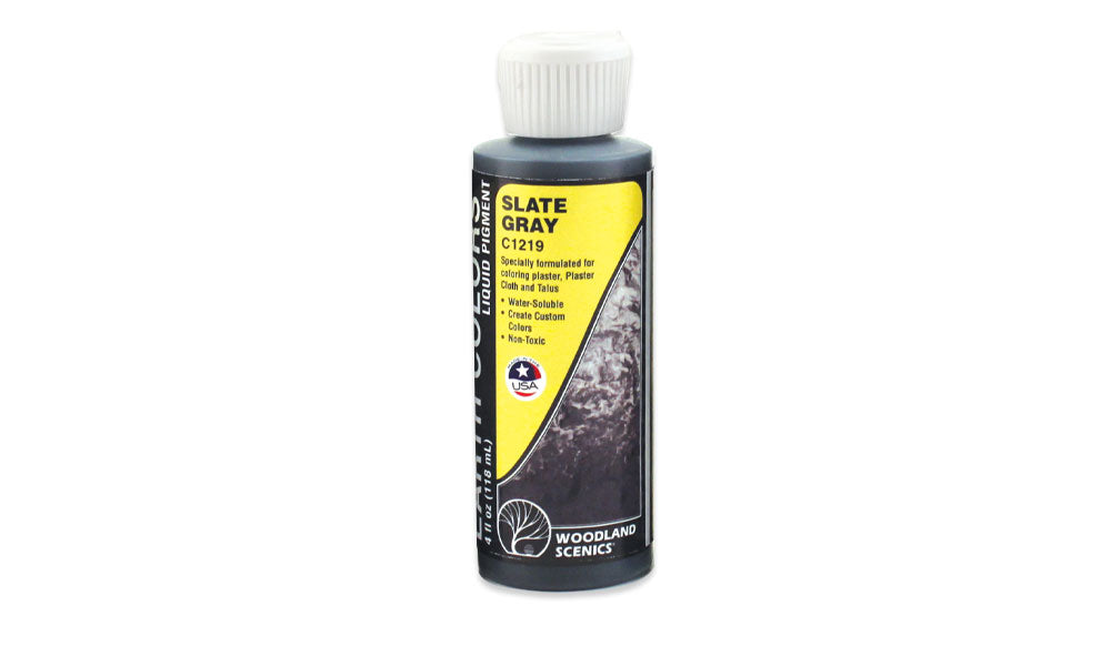 Earth Colors Liquid Pigment: Slate Gray