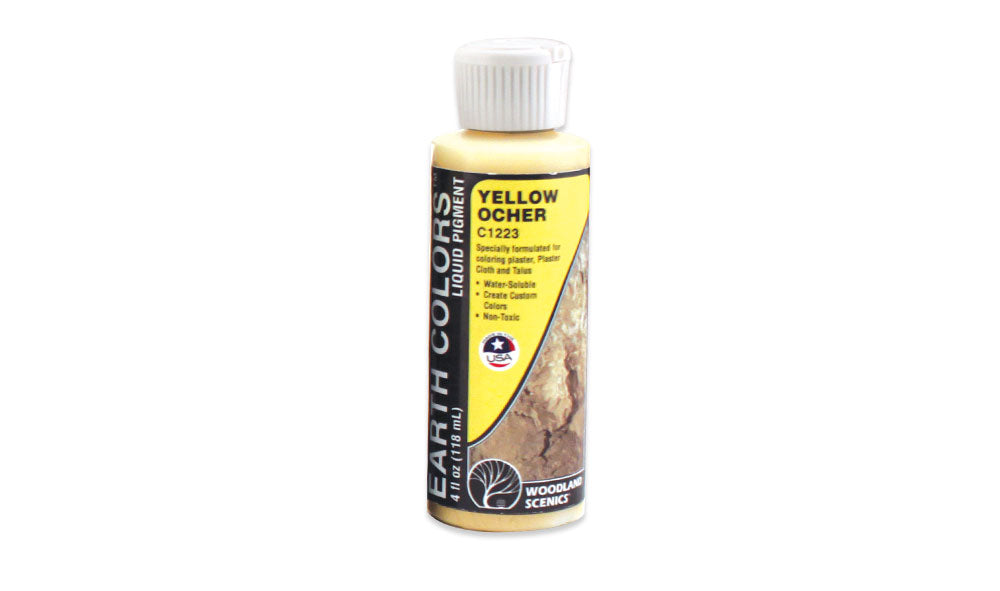 Earth Colors Liquid Pigment: Yellow Ocher