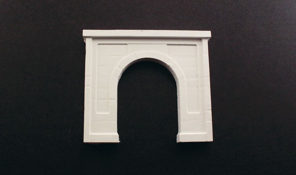 Single-Track Tunnel Portal: Concrete