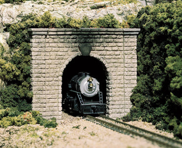 Single-Track Tunnel Portal: Cut Stone