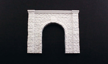 Single-Track Tunnel Portal: Cut Stone