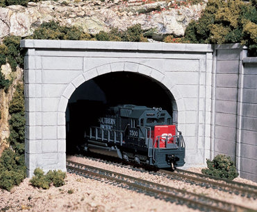 Double-Track Tunnel Portal -- Concrete