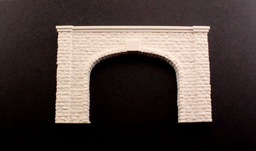 Double-Track Tunnel Portal -- Cut Stone