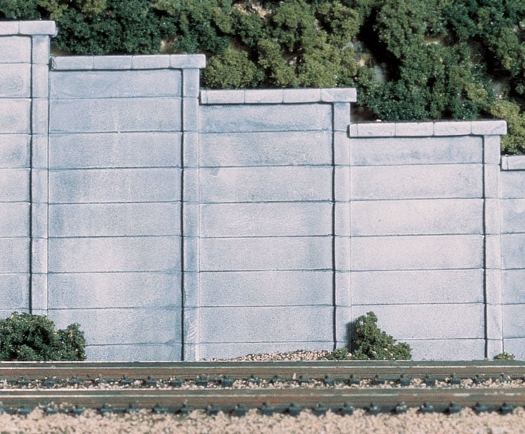 Retaining Walls: Concrete (Pkg of 3)