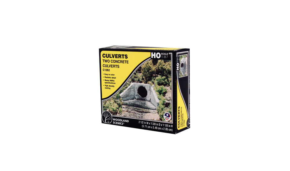 Culverts: Concrete (Pkg of 2)