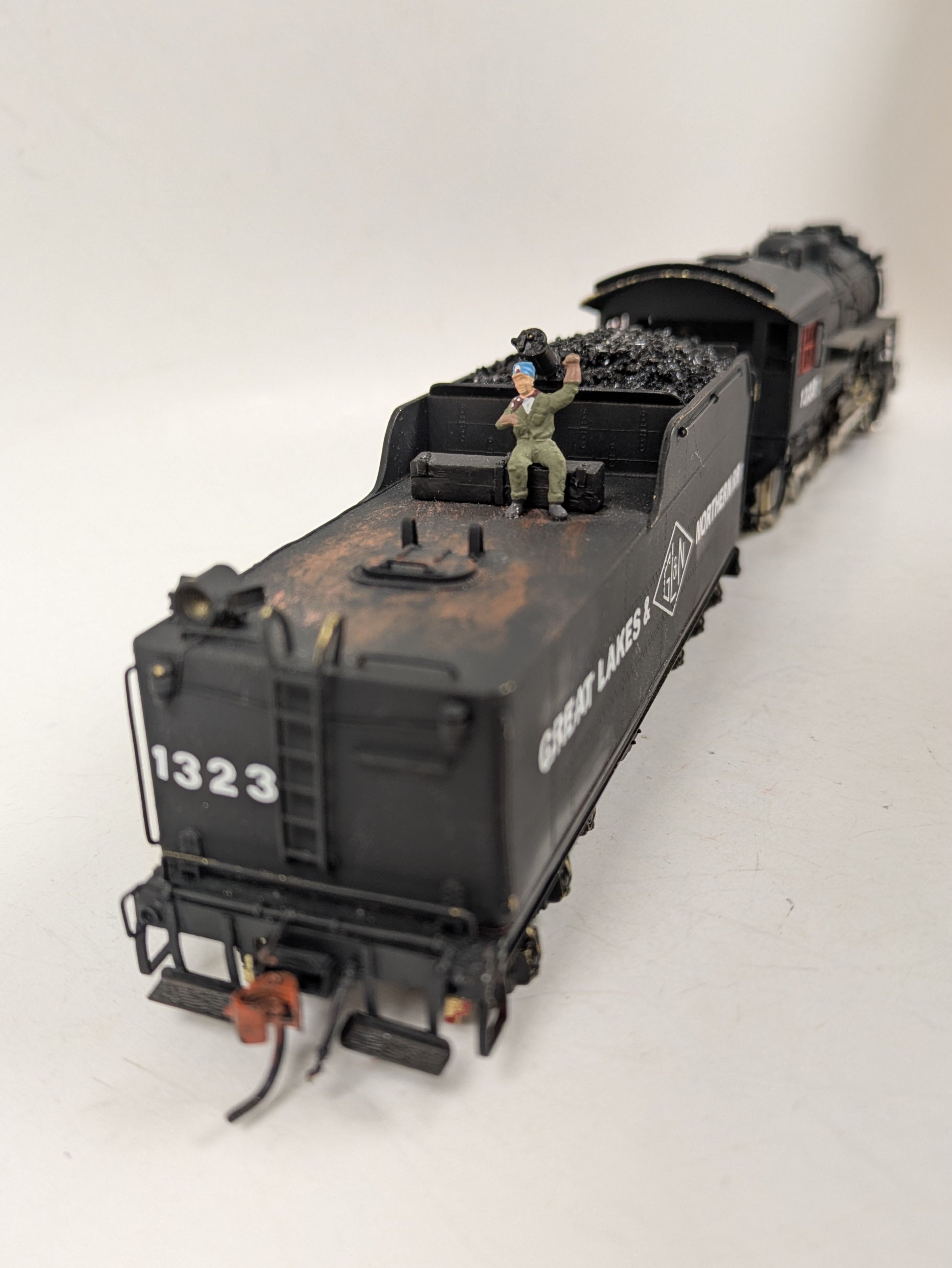 **PREVIOUSLY OWNED** HO Brass Samhongsa Consolidation, 2-8-0 (DCC/Sound) #1323