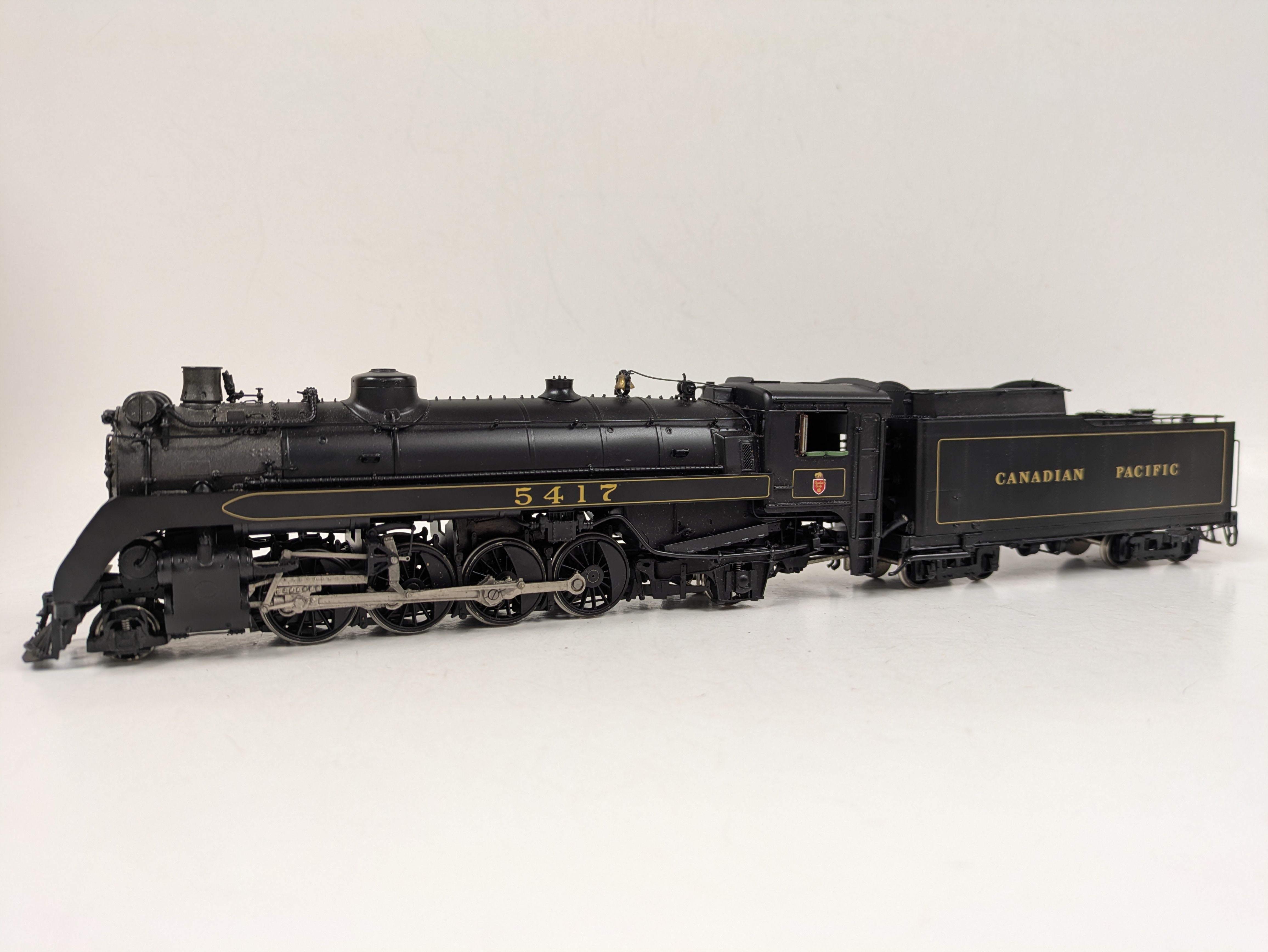 **PREVIOUSLY OWNED** HO Brass Division Point Canadian Pacific P2H, 2-8-2 (DC/Silent) #5417