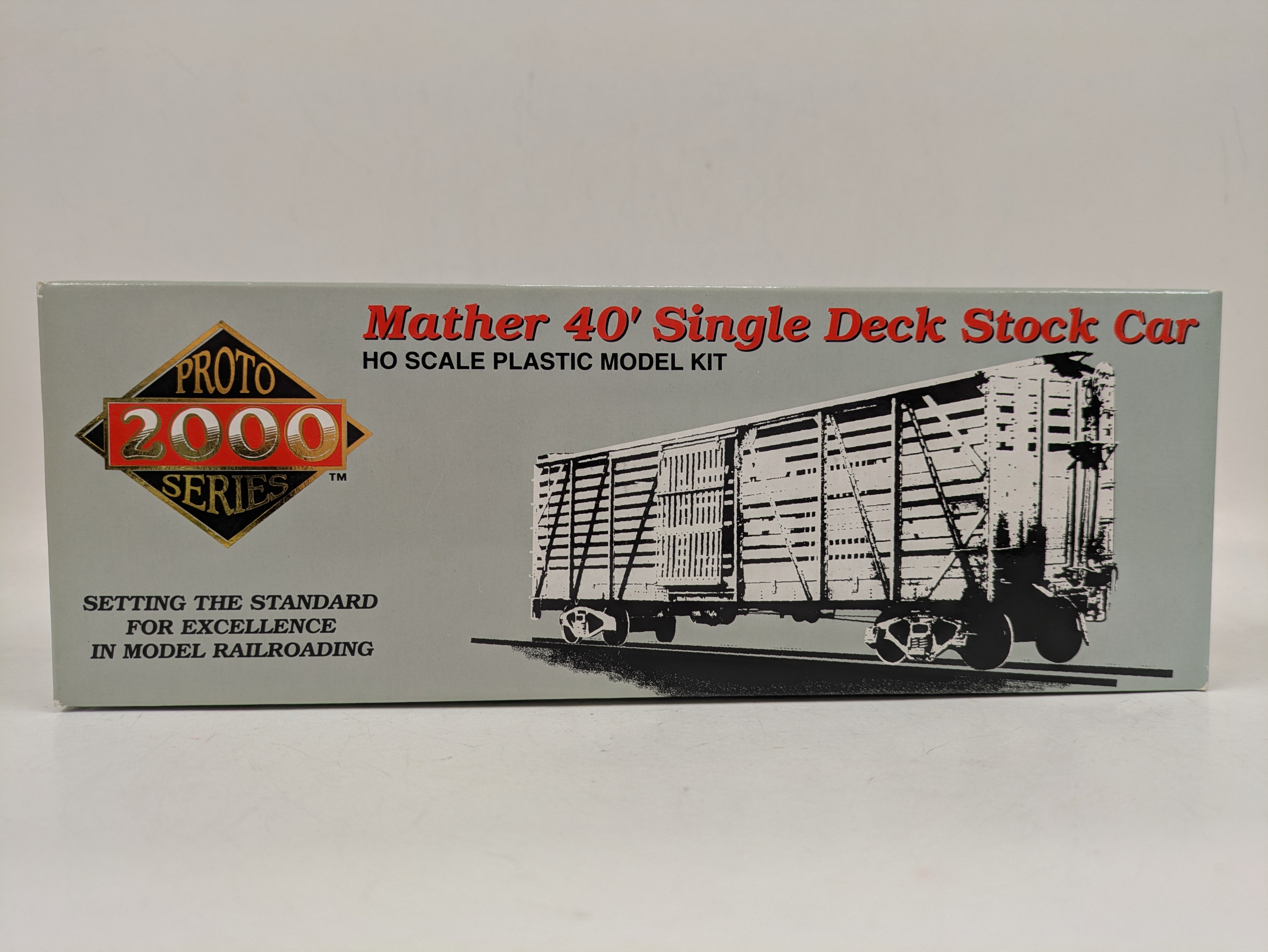 HO 40ft Mather Single Deck Stock Car: Northern Pacific #80188