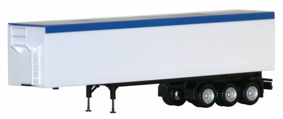 HO 3 Axle Wood Chip Trailer
