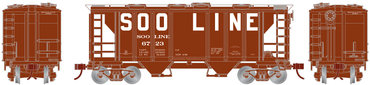 HO PS 2003 Covered Hopper: Soo Line #6723