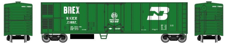 HO 50ft Smooth Side Mechanical Reefer: Burlington Refrigerator Express #79664