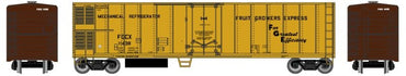 HO 50ft Smooth Side Mechanical Reefer: Fruit Growers Express #11438