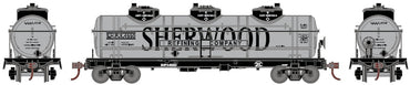 HO Triple-Dome Tank Car: Sherwood #4551