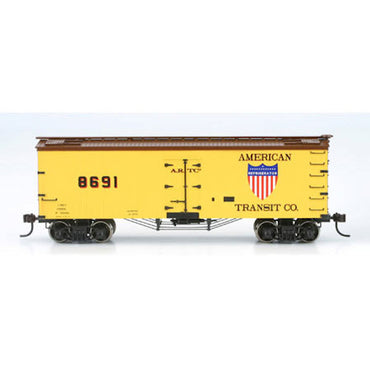 HO 36ft Wood Reefer: American Refrigerator Transit Co. #8691