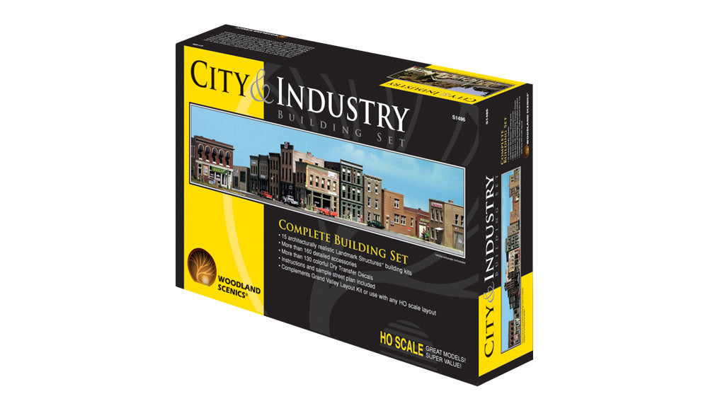 HO City & Industry Building Set™ -- Kit