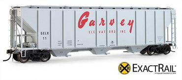 HO P-S 4427cf Grain Hopper: Garvey Elevators GELX #30