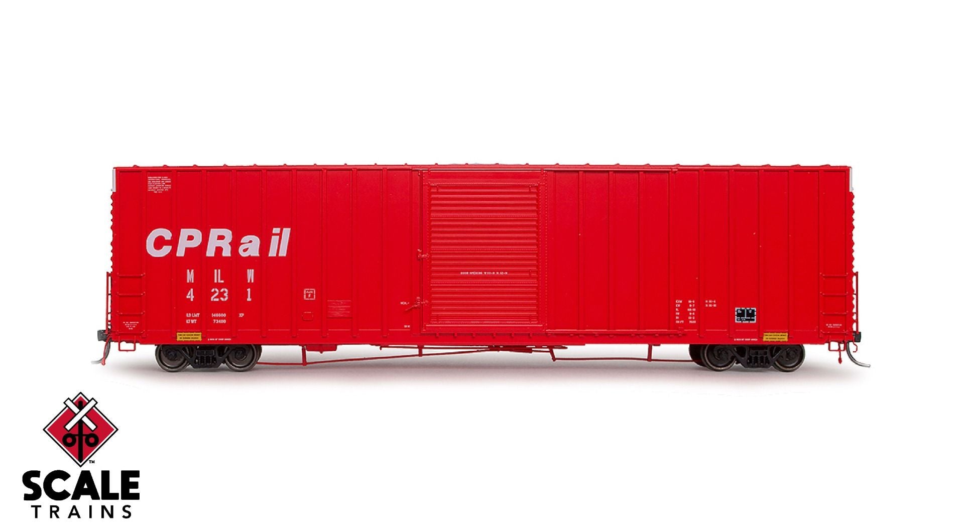 HO PC&F 7633 Boxcar: CP Rail (Ex-MILW) #4231