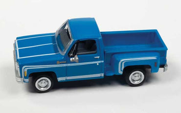 1:87 1976 Chevrolet Stepside: Hawaiian Blue