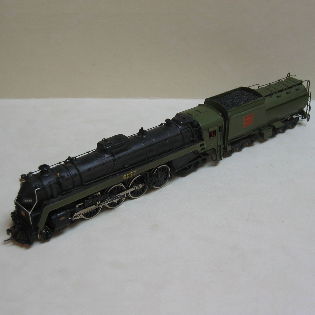 Brass CNR 4-8-2 U1f Northern Steam Locomotive