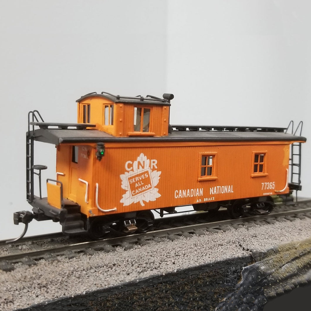 Brass VH CNR Wood Sheathed Caboose